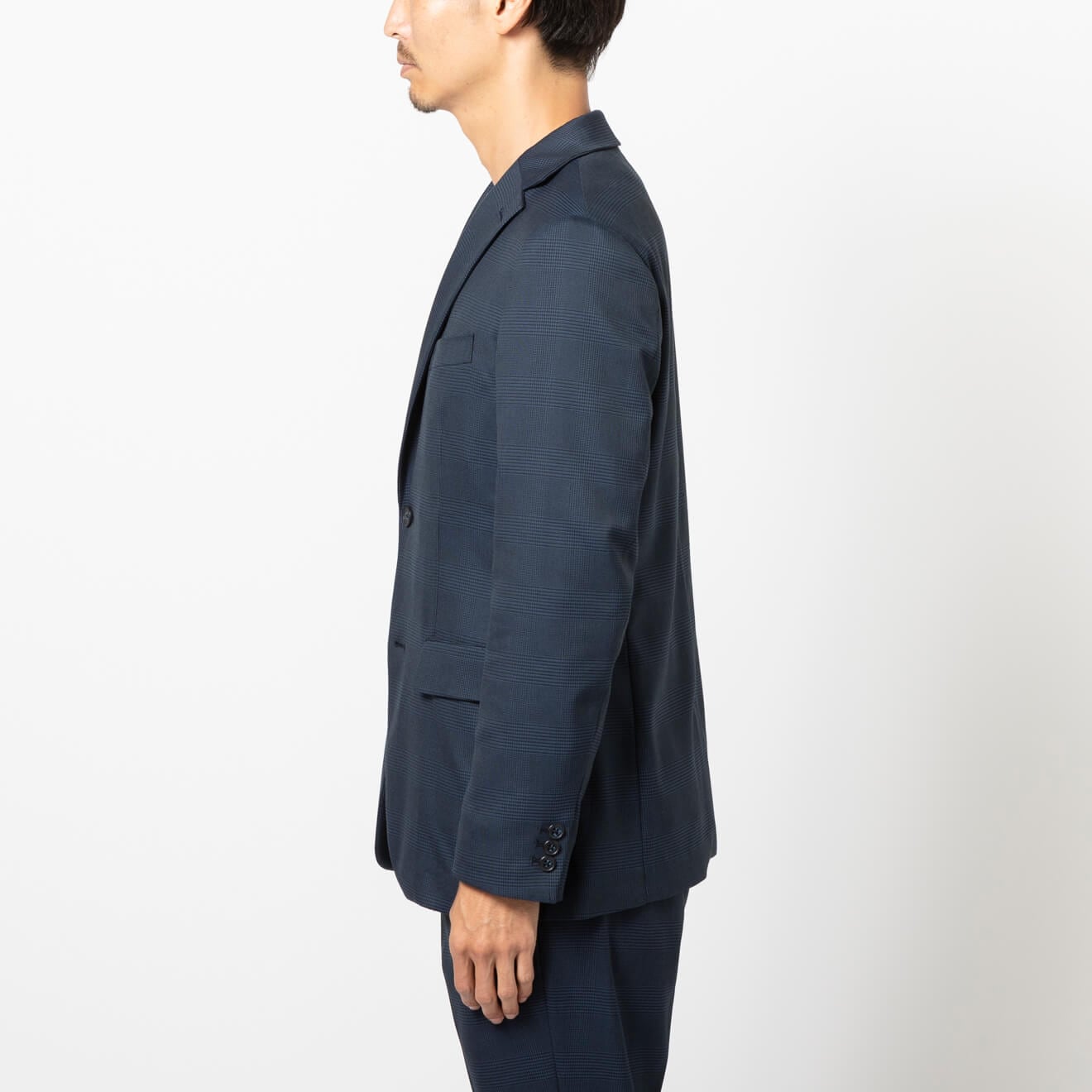≪超特価≫ストレッチ/ネイビー/チェック/秋冬/ジャケット | メンズ