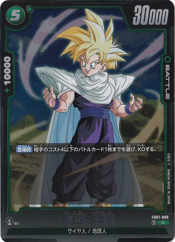 孫悟飯 少年期 孫悟飯：少年期 孫悟飯（少年期） | Z戦士