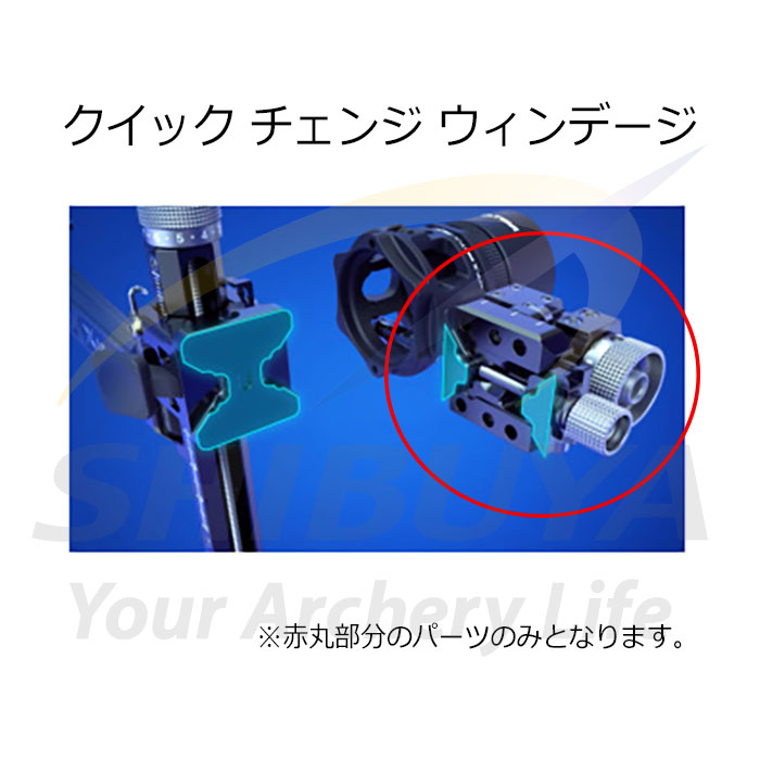 アーチェリー SHIBUYA ULT CP PRO ウィンディングQDセット 黒