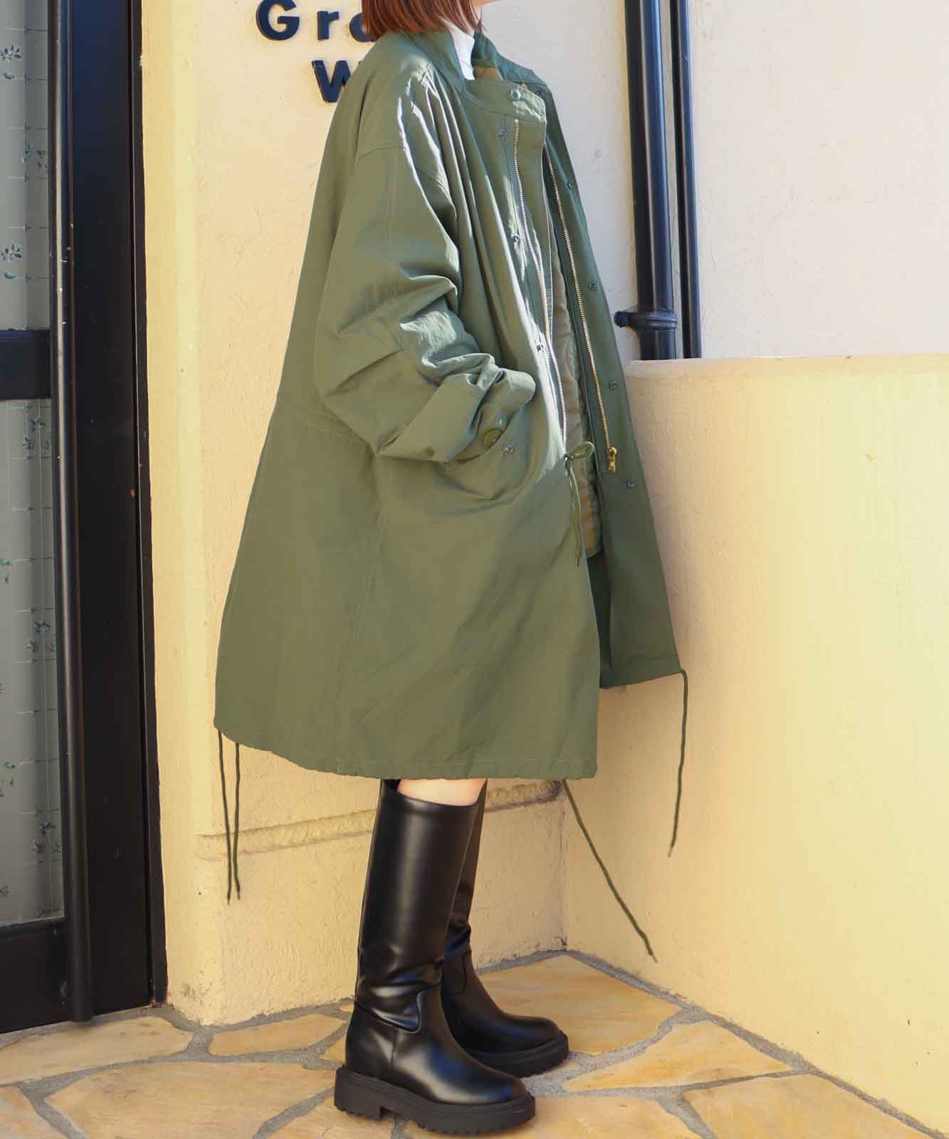 COURO キルトライナー付き3WAY M-65 フィッシュテールモッズコート