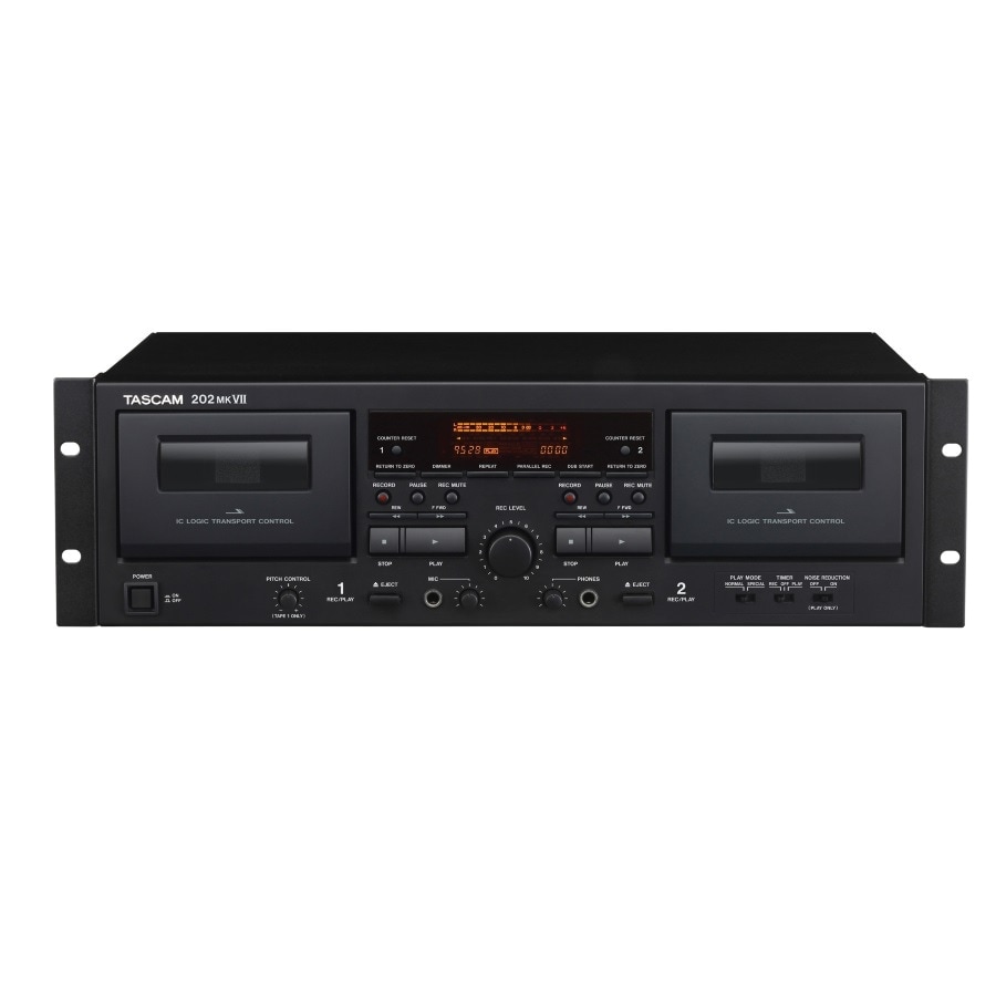 202MKVII ダブルカセットデッキ(ワンウェイ) TASCAM