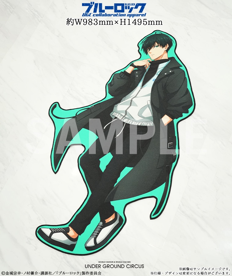 ブルーロック】BIGフロアマット〈糸師 凛〉【1部数量限定】 | ALL