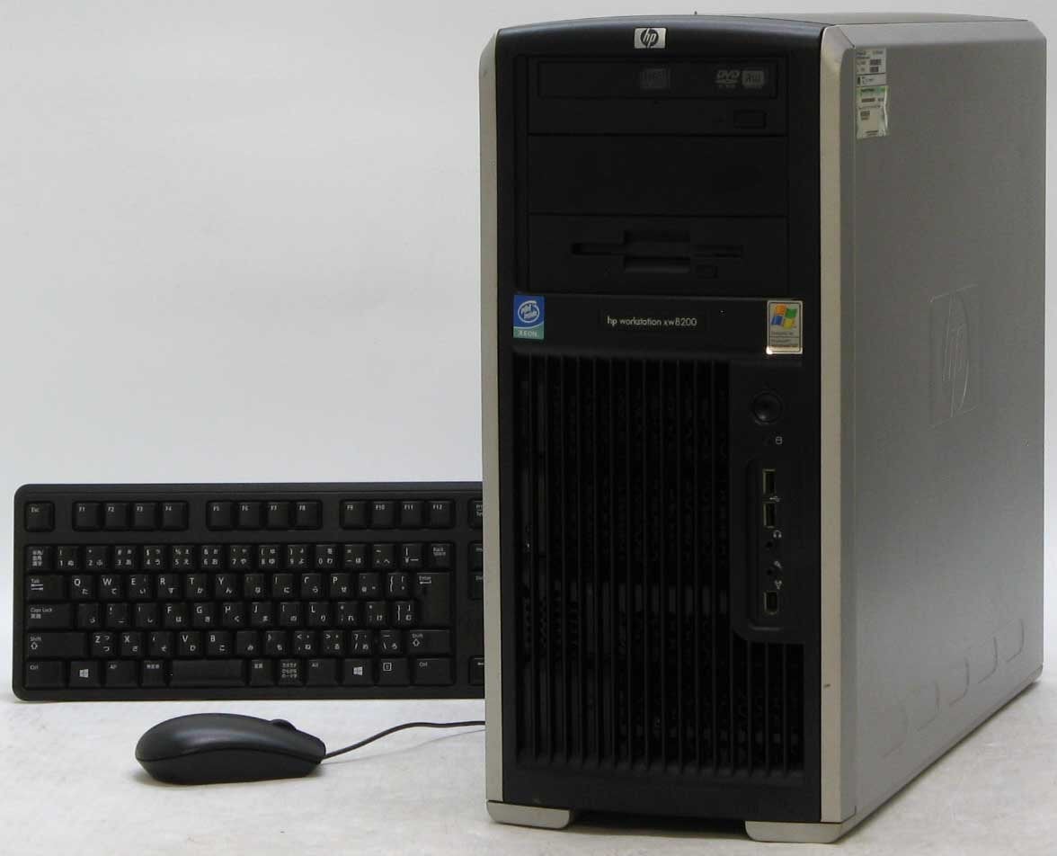 B5-8462/HP Workstation xw8200 XEON Windows XP 中古 ワーク