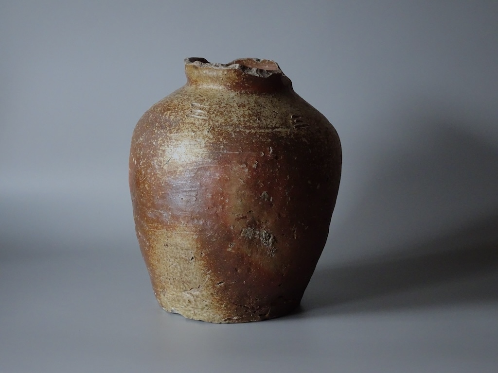 古伊賀三ノ字窯印壺 | 古窯 | 冨江洗心堂オンラインショップ