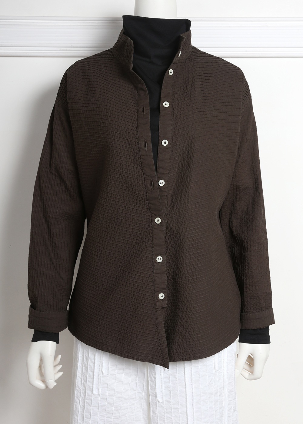 Online限定カラー】斜めピンタックブラウス【BASIC】 | ITEM