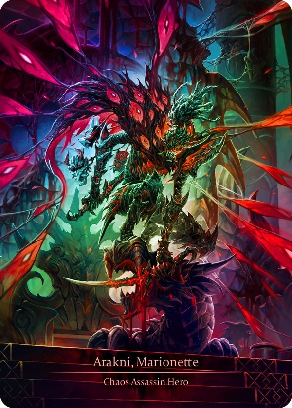 ENG】【Cold Foil】【Marvel】[Chaos Assassin] 傀儡・アラクニ/Arakni