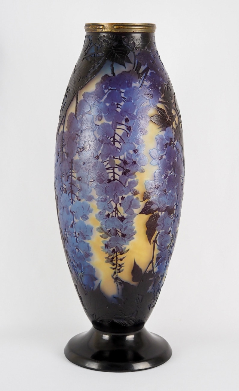 エミール・ガレ 「藤文ランプベース」 | | アトリエ・ブランカ