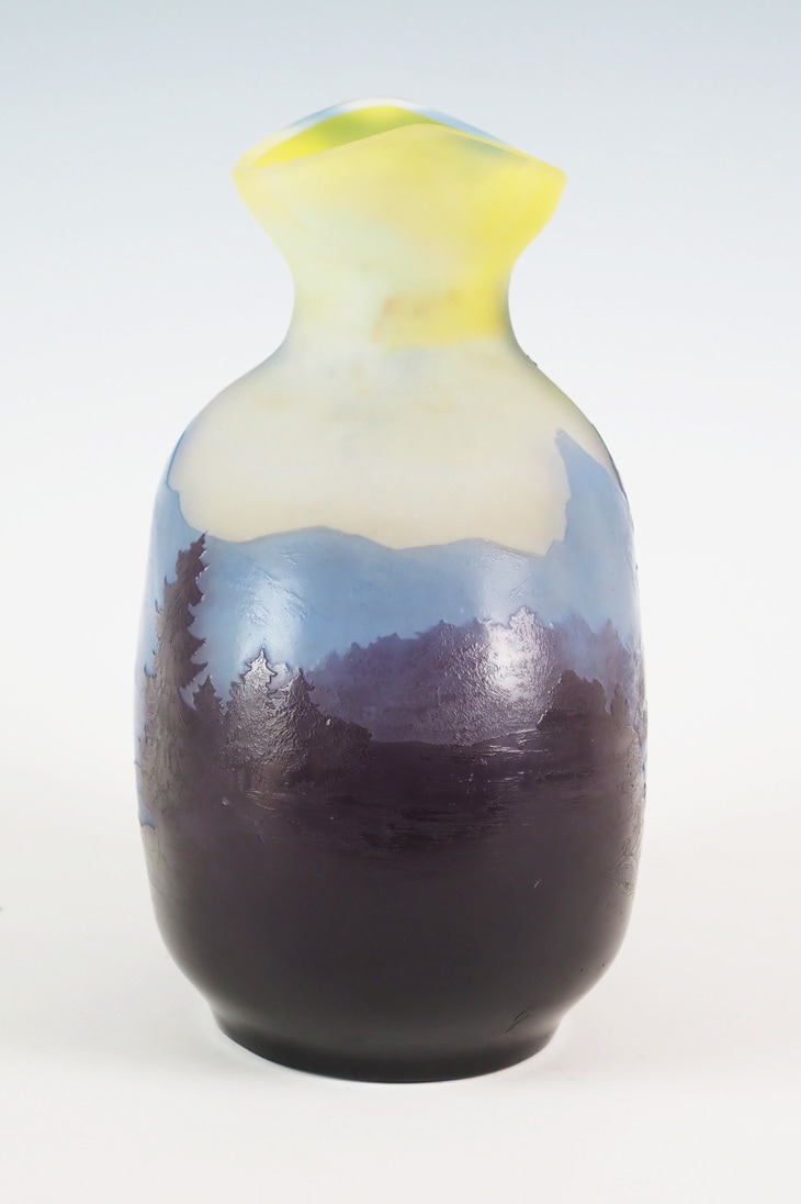 エミール・ガレ 「山水風景文花瓶」 | | アトリエ・ブランカ