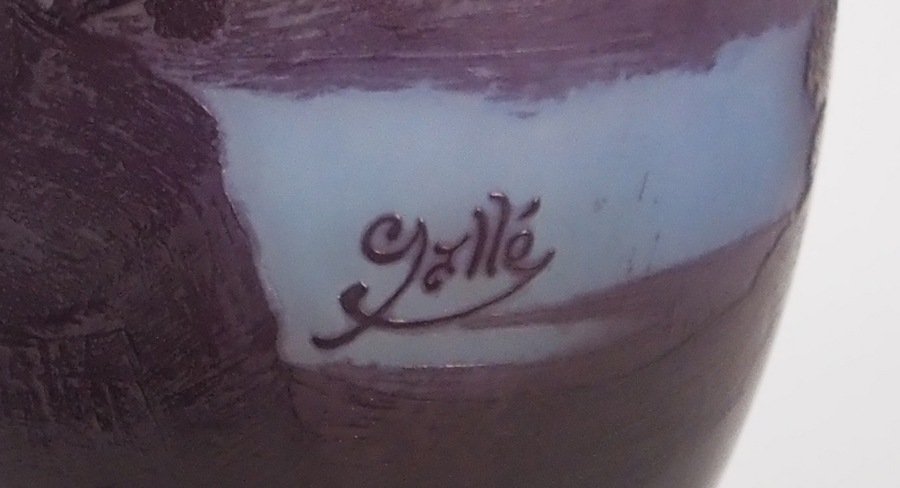 エミール・ガレ 「山水風景文花瓶」 | | アトリエ・ブランカ