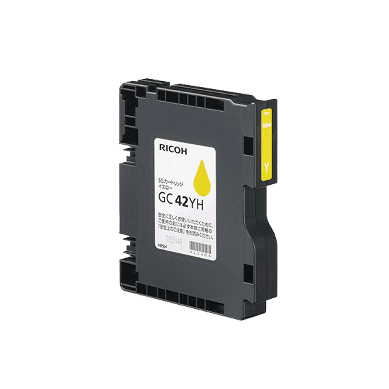 販売】リコー インク GC42YH(515929) イエロー Lサイズ 純正
