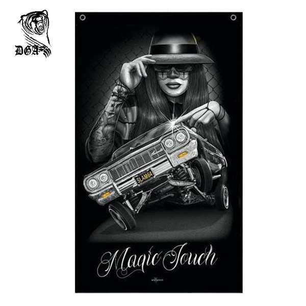 DGA バナー 壁掛け MAGIC TOUCH インテリア フラッグ タペストリー