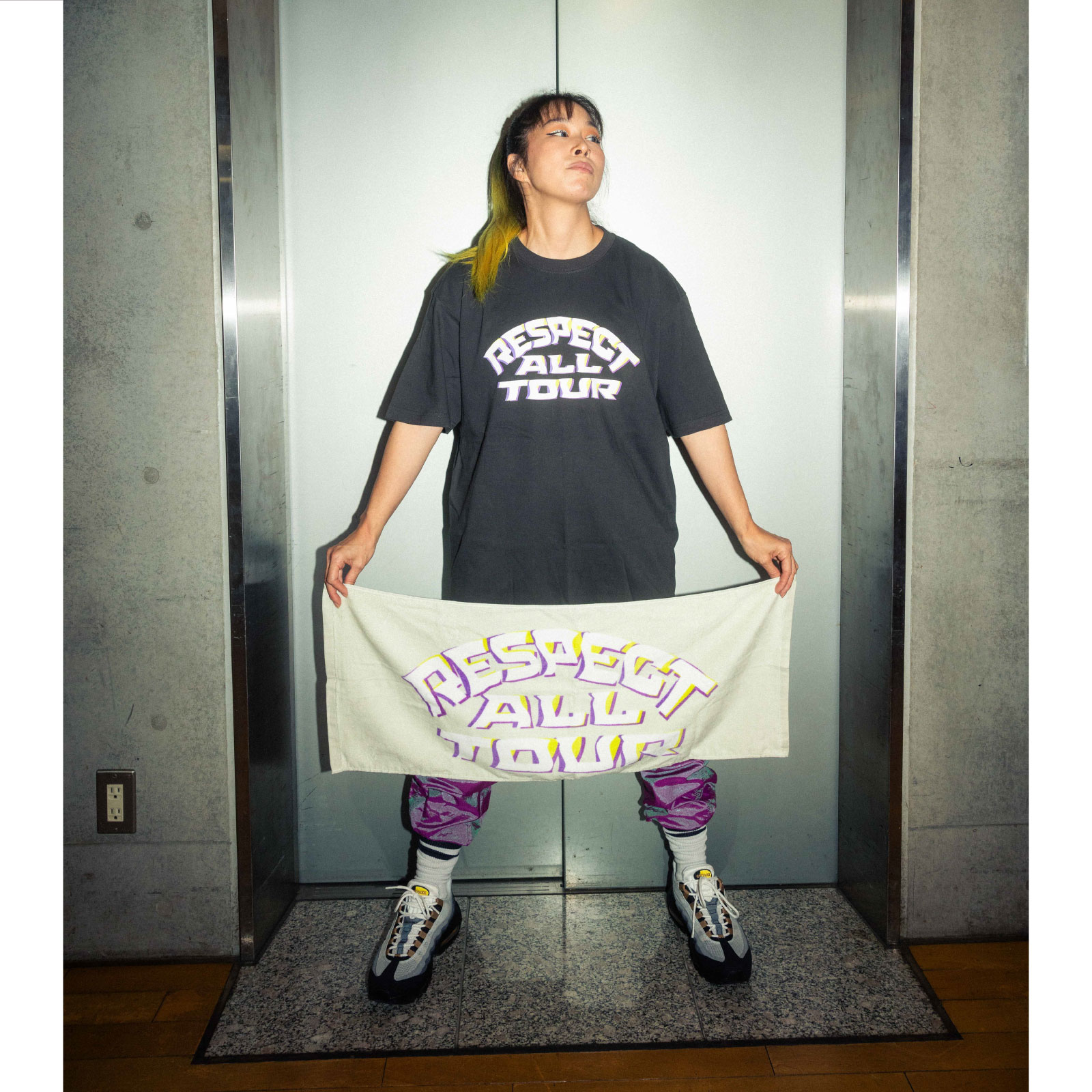 RESPECT ALL ツアータオル (グレー) | RESPECT ALL ツアーグッズ | AI