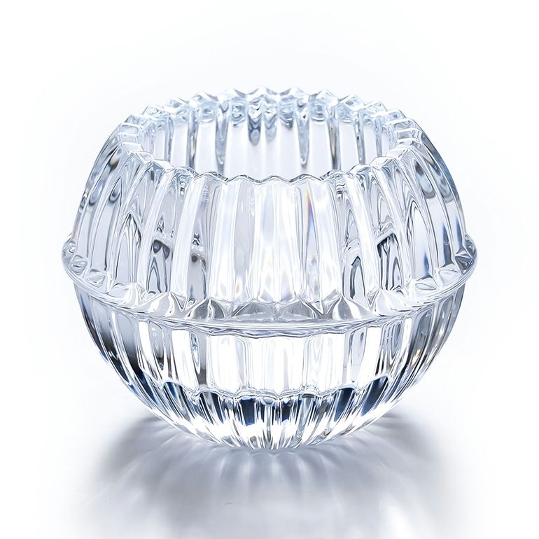 バカラ Baccarat キャンドルホルダー ミルニュイ MILLE NUITS クリア