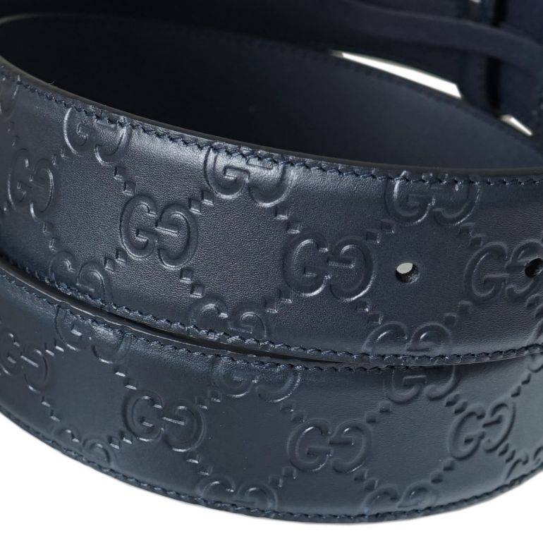 グッチ GUCCI ベルト メンズ GGレザー グッチシマ インターロッキングG