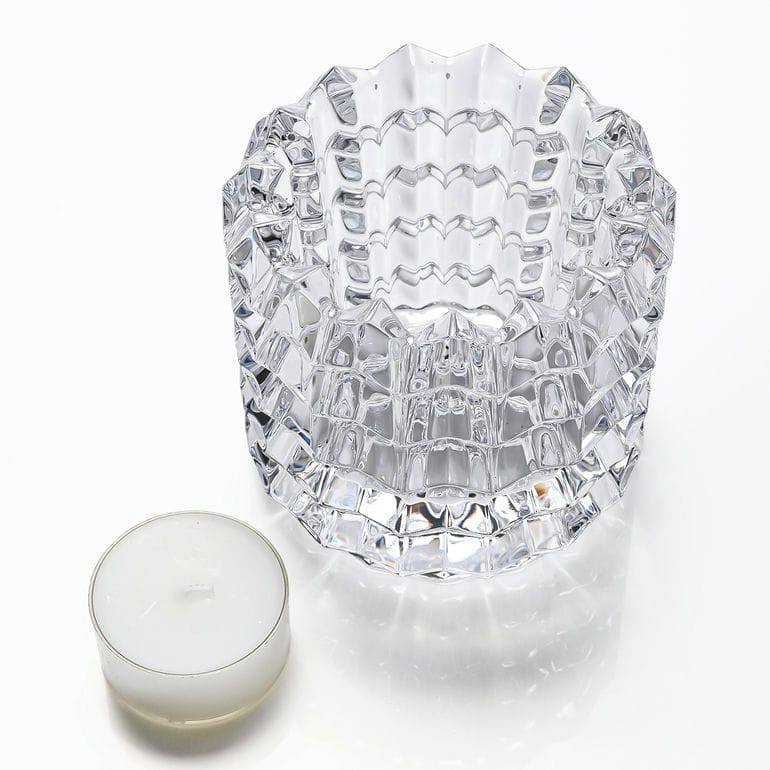 Baccarat バカラ EYE バカラ アイ EYE ホワイト キャンドルホルダー①