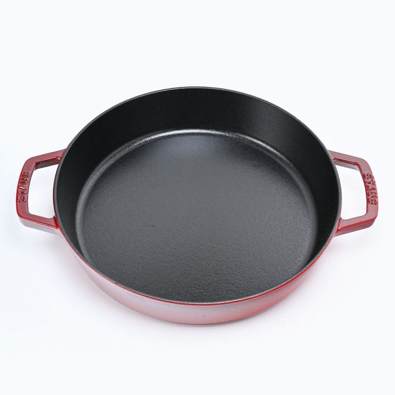 ストウブ staub 両手フライパン 26cm ラウンド スキレット チェリー