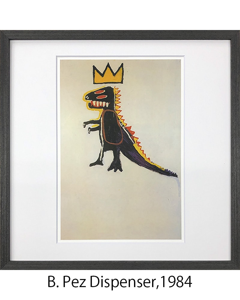 アートパネル アートフレーム】 Jean-Michel Basquiat ジャン-ミシェル