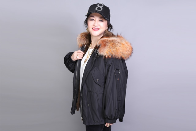 curohse様！！panaji goa ラクーンファー ボリュームモッズコート curohse様！！panaji goa ラクーンファー ボリュームモッズコート