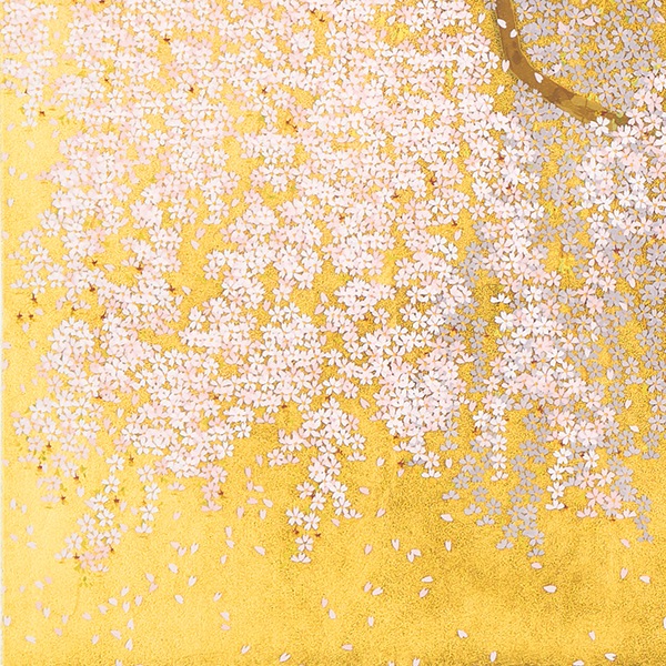 中島千波 「醍醐寺三宝院枝垂櫻吹雪」＜額＞｜エンディショップ【公式