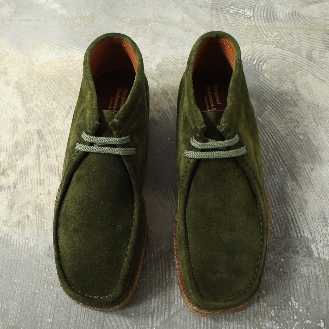 PADMORE＆BARNES パドモアアンドバーンズ シューズ ワラビー スエード