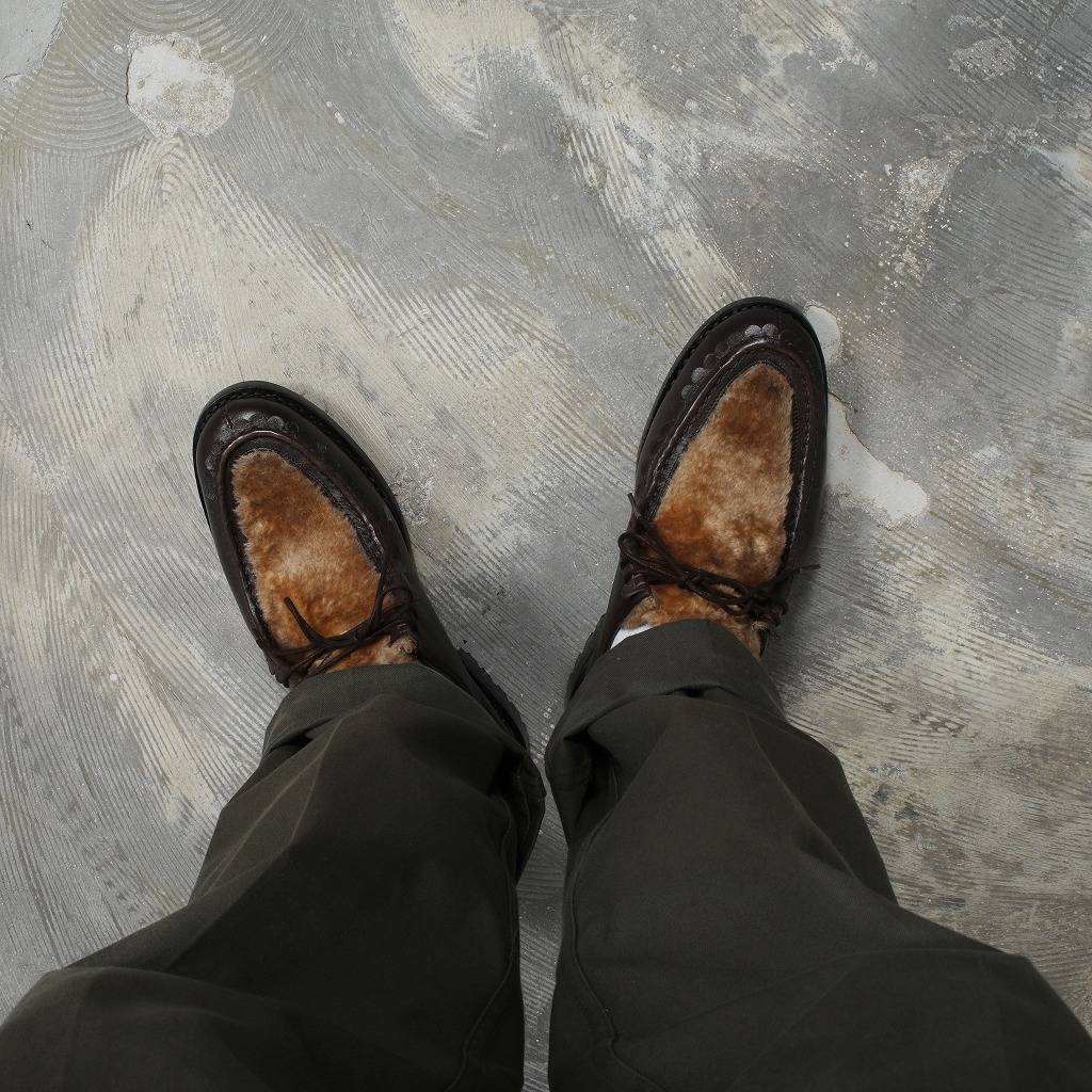 MiltonKeynes ミルトンキーンズ ファーレザーチロリアンシューズ