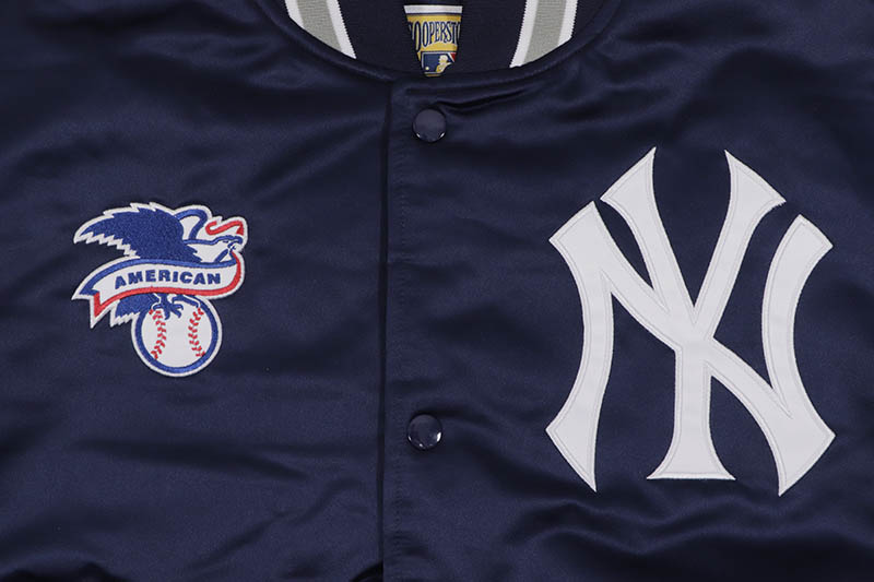 MITCHELL & NESS NEW YORK YANKEES HEAVYWEIGHT SATIN JACKET