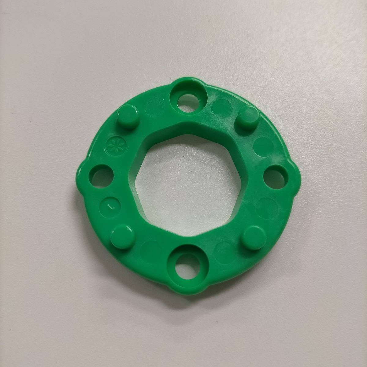 セイミツ工業 単品部品_LS-32関連用八角メインガイド（緑） | アケコン