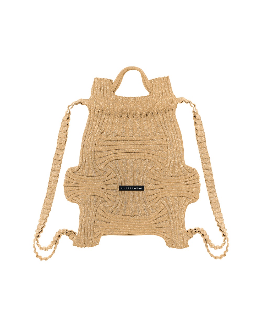 PLEATS MAMA(プリーツママ)】BOW BACKPACK GLITTER ボウバックパック