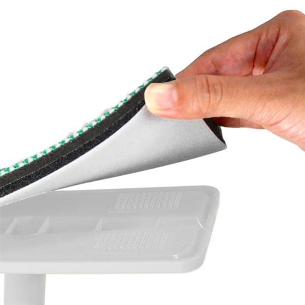 送料無料】【グレーのスペア2枚付】AZ294玄関タイルブラシスポンジF