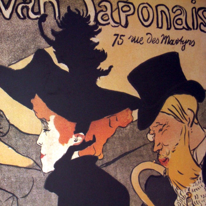 Le Divan Japonais（日本の長椅子）（アンリ ド トゥールーズ