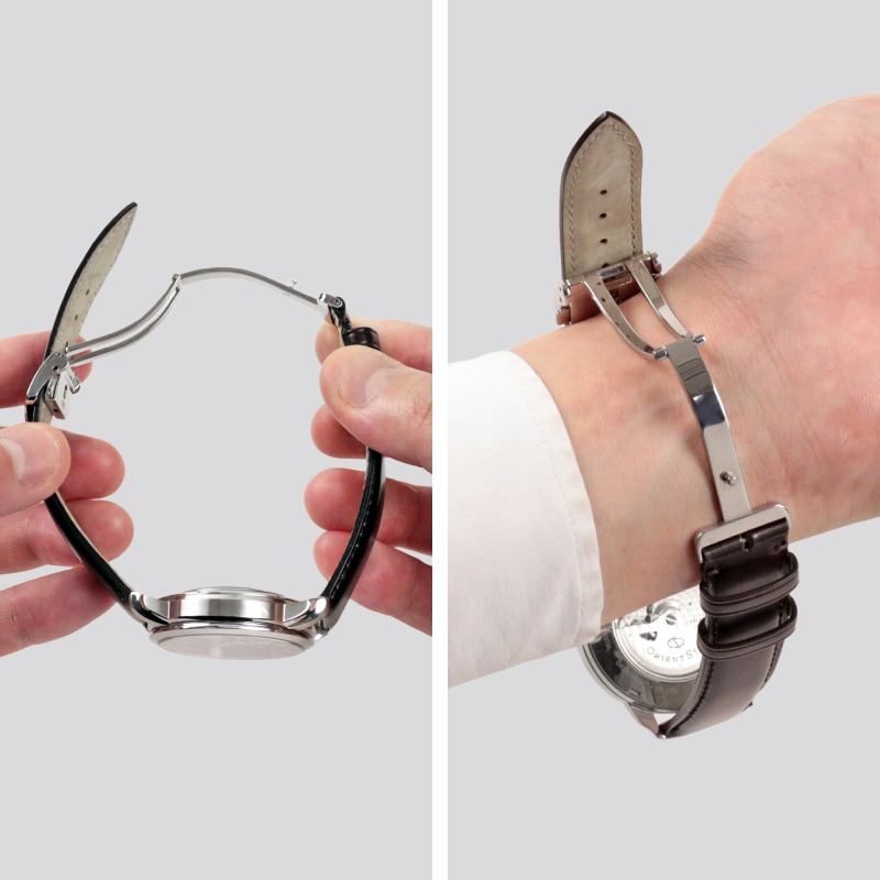 D-バックル ステンレススチール ゴールド ZG0007 | レザーバックル