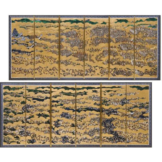 縮小屏風〈重文 大坂夏の陣図屏風〉京都便利堂オンラインショップ