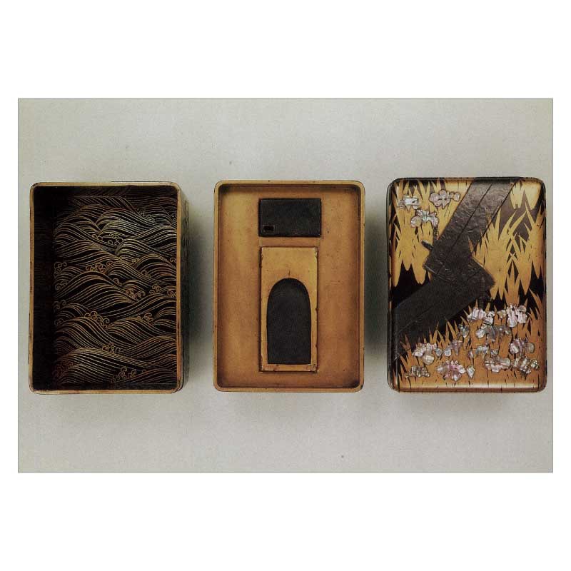 絵はがき〈国宝 八橋蒔絵硯箱〉尾形光琳 T-129京都便利堂オンライン