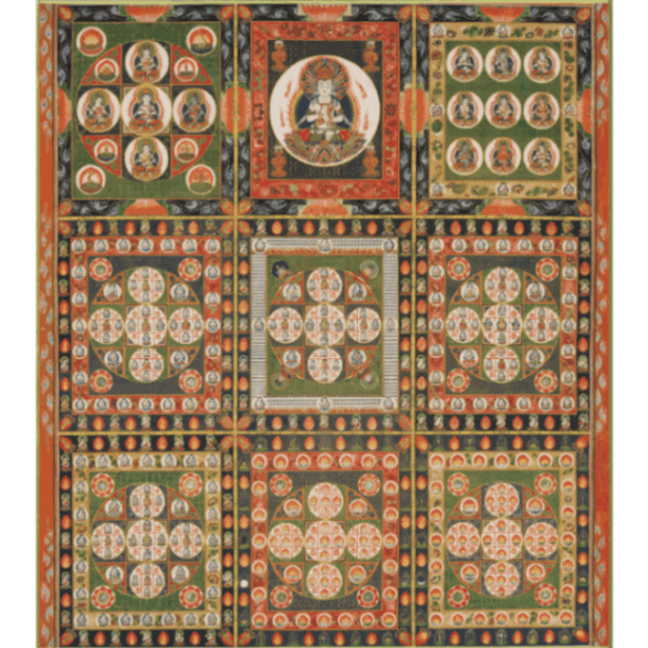 色紙 醍醐寺〈両界曼荼羅図(金剛界)〉京都便利堂オンラインショップ