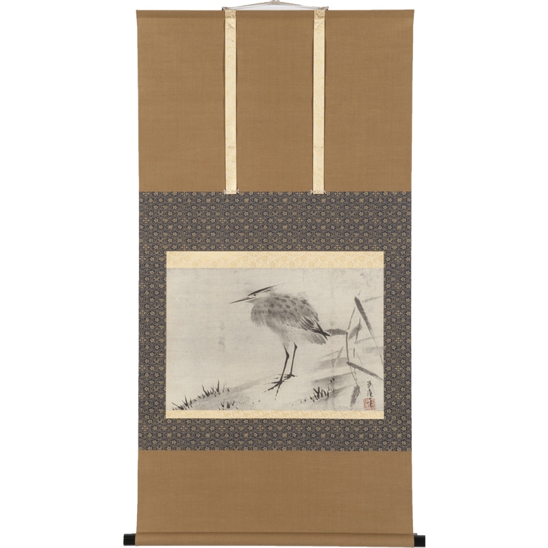 掛軸〈鷺図（さぎず）〉単庵智伝京都便利堂オンラインショップ