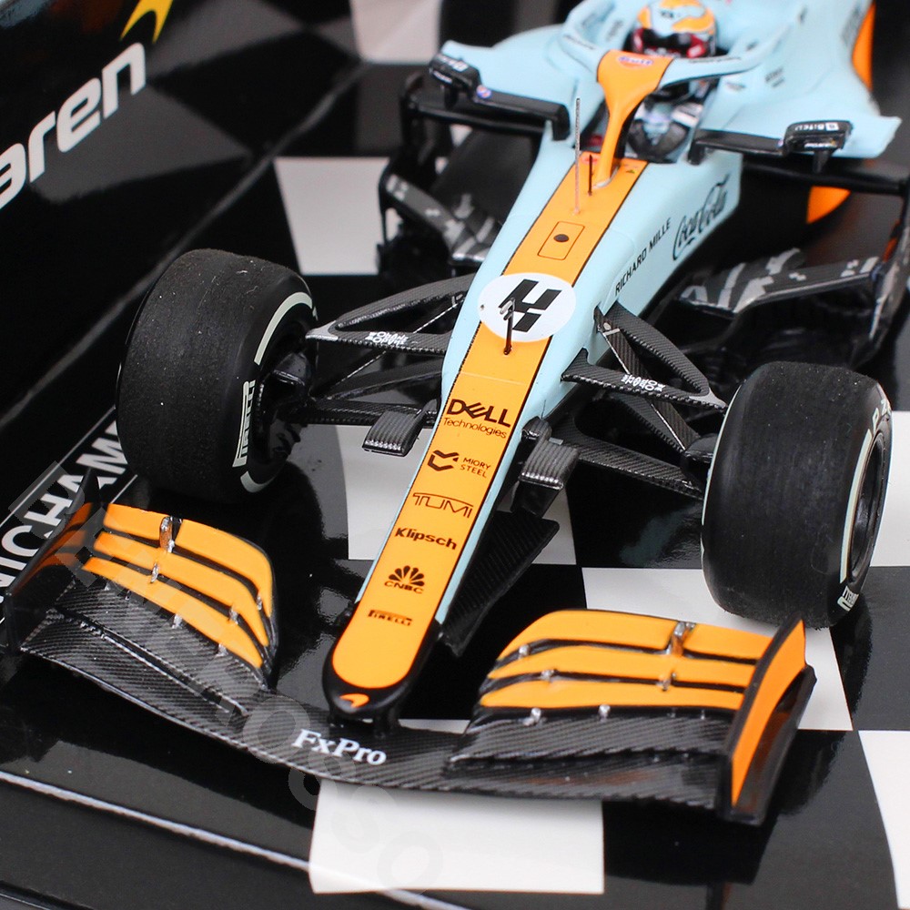 MINICHAMPS 1/43スケール マクラーレン F1 チーム MCL35M L.ノリス