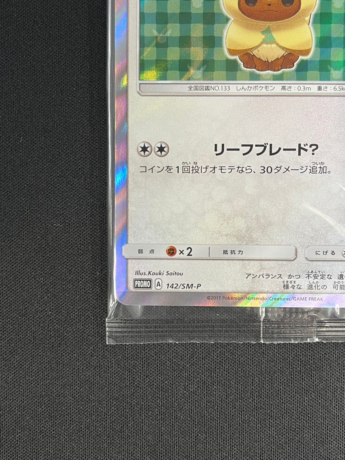 ポンチョを着たイーブイ《未開封》[P](SM-P-142) | ポケモンカード