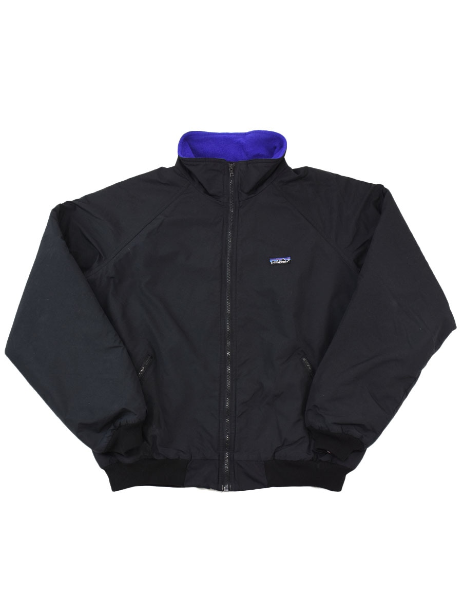 80's パタゴニア シェルドシンチラジャケット ブラック 表記(XL) USA製