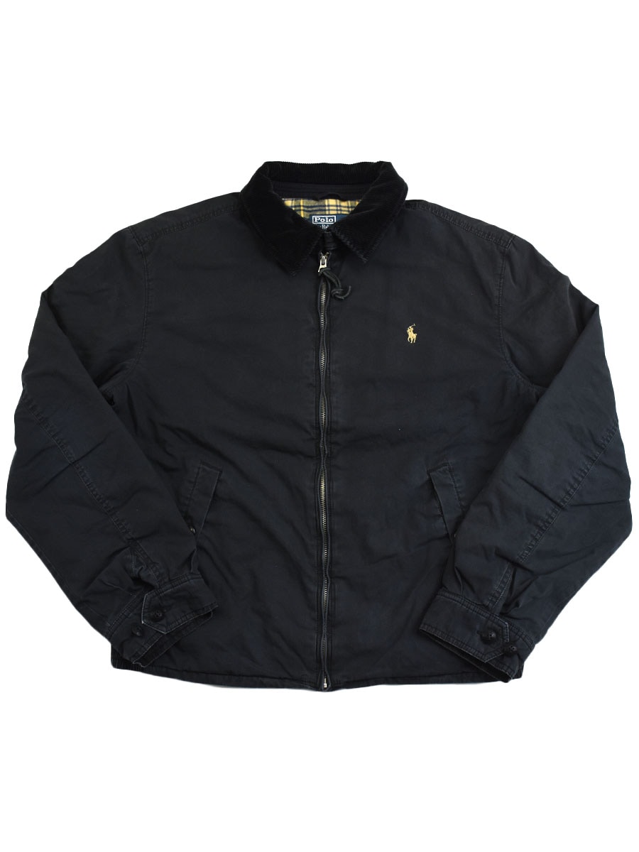 ラルフローレン 裏タータンチェック 襟コーズ 中綿入り スウィング