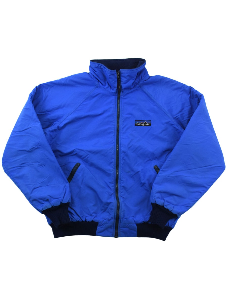 80's デカタグ パタゴニア シェルドシンチラジャケット スカイブルー