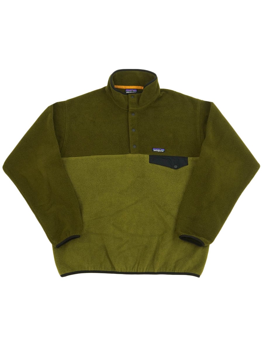 18's パタゴニア シンチラスナップTプルオーバー カーゴグリーン 表記