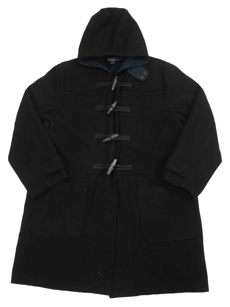 ラルフローレン 100％ウール ダッフルコート ネイビー 表記(M) | SOLD