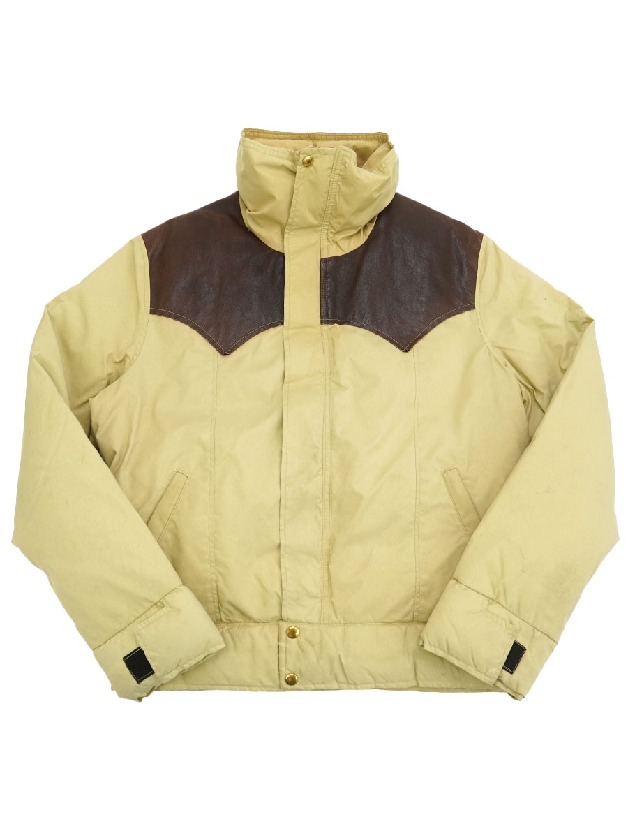 70's ロッキーマウンテン ゴアテックス ダウンジャケット タン