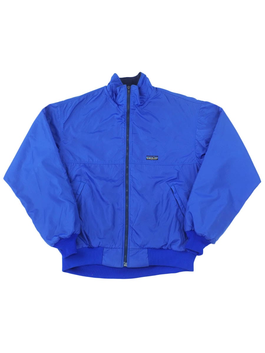 80's～ パタゴニア シェルドシンチラジャケット コバルト 表記(L