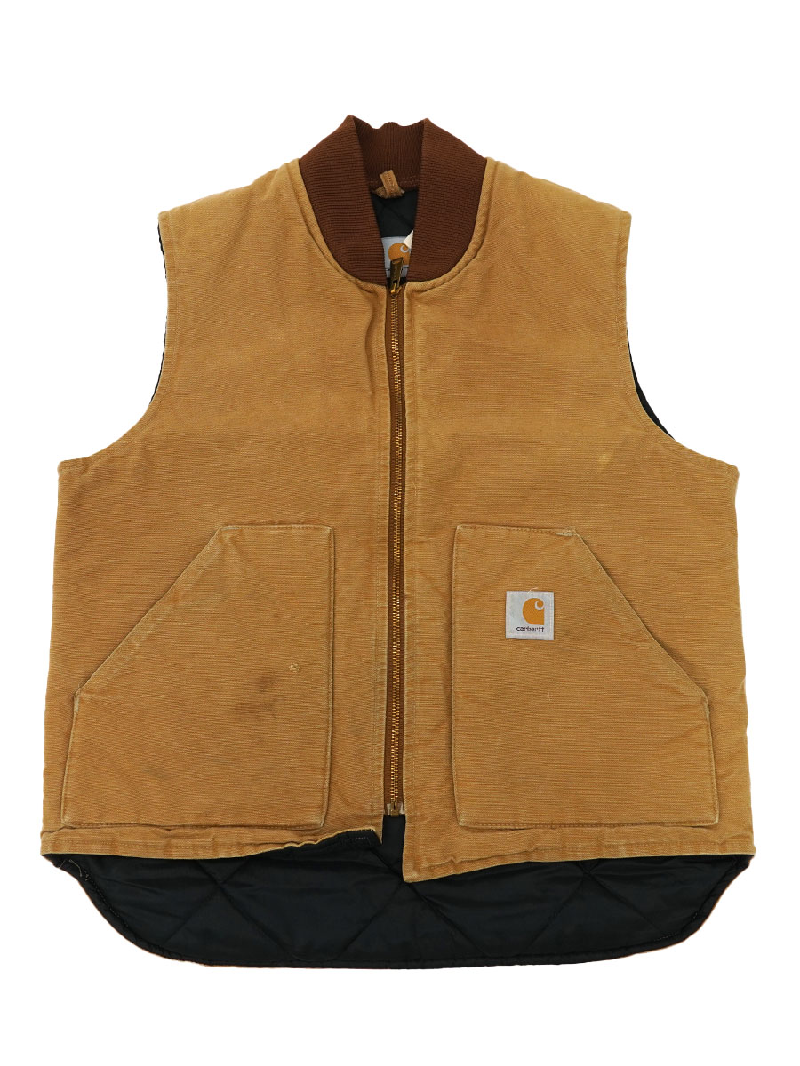 USA製 カーハート ダックベスト ブラウン 表記(L) | すべての商品