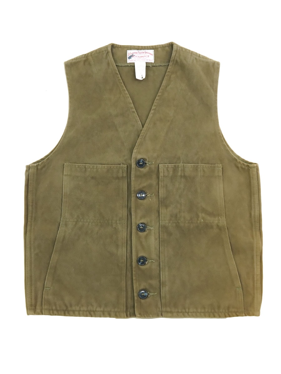 FILSON モールスキンベスト 表記(40) MADE IN USA | すべての商品