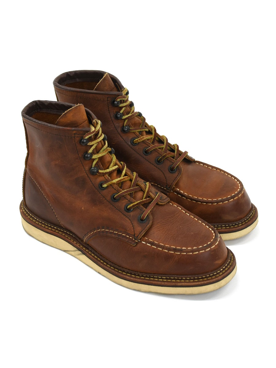 USA製 RED WING #1907 6インチ クラシックモック カッパー ラフ＆タフ