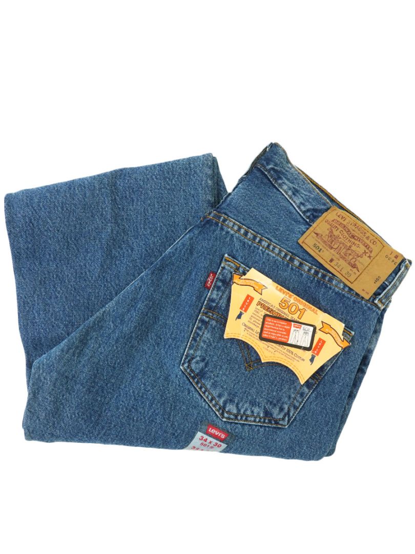 90's Levi's 501 ウォッシュド デニムパンツ 表記(34x30) USA製 DEAD