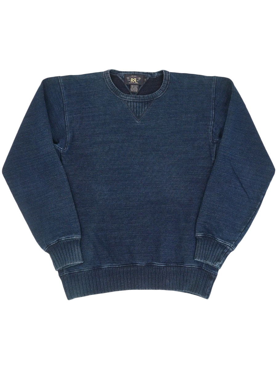 RRL 両V 針抜きリブ RWタイプ セットインスリーブスウェット