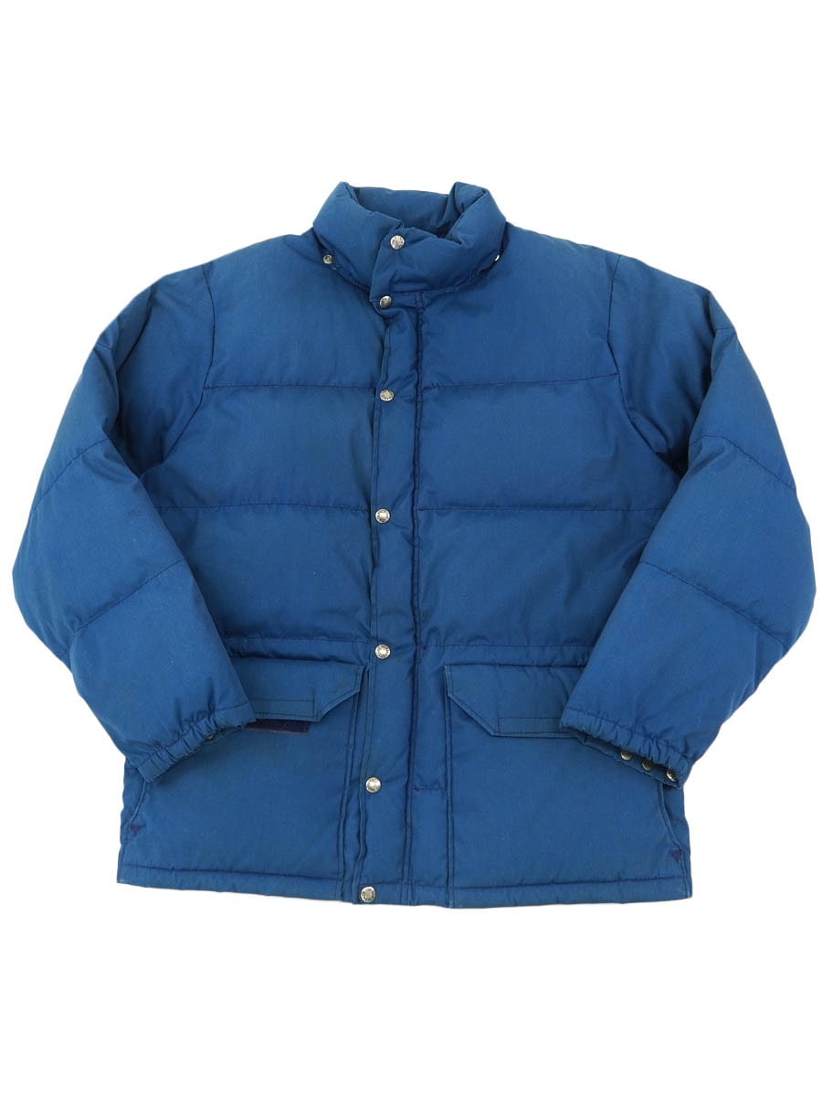 80's 茶タグ THE NORTH FACE ダウンジャケット ネイビー 表記(M) USA製